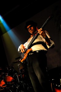 Ron on bass at Grenfields